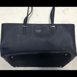 Original Kate Spade leather purse- dark blue